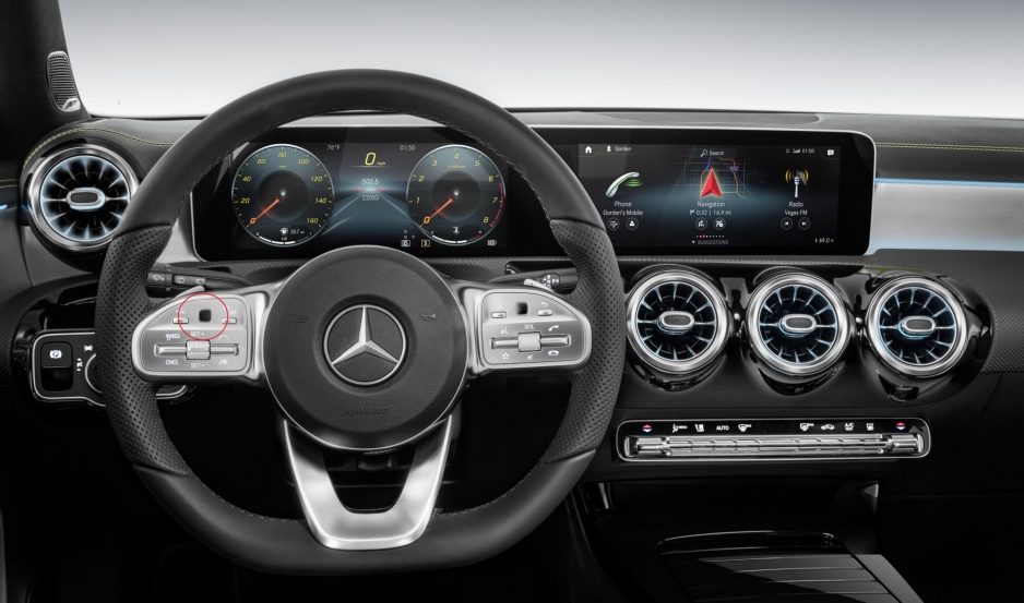 Mercedes volant
