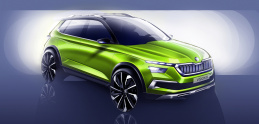 Škoda Vision X je hybrid, kombinuje plyn CNG a elektromotor