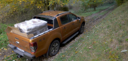 Test: Ford Ranger s tonou na chrbte je ako ryba vo vode